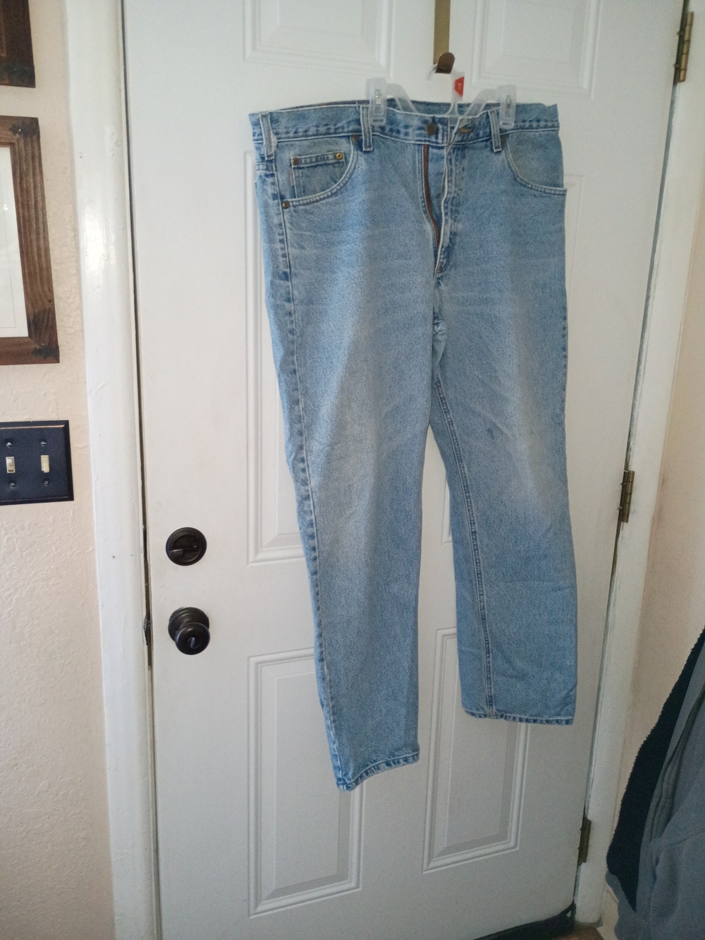 Carhartt Light Blue Relaxed Fit Men's Jeans